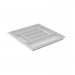 CUTLERY TRAYS VOLPATO 60, WHITE - FULL EXTENSION